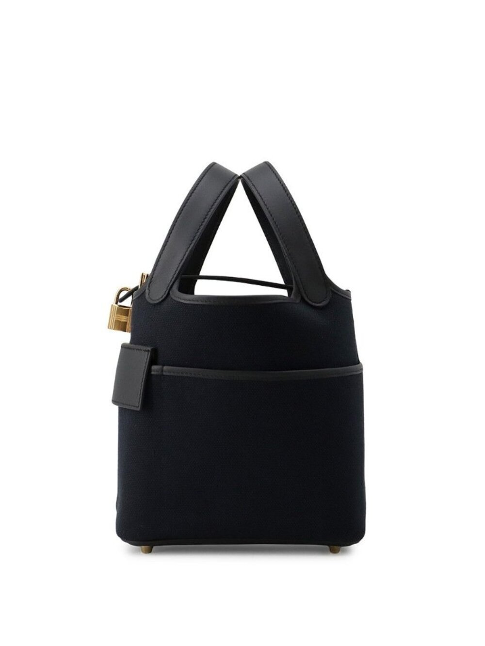 Hermes Handbag Picotin Lock PM Cargo Black Gold Swift Toilegolan